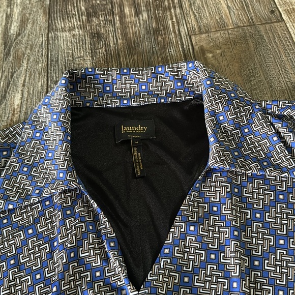 LAUNDY BY SHElLLI SEGAL BEAUTIFUL DRESS, SIZE MEDIUM - Picture 5 of 11